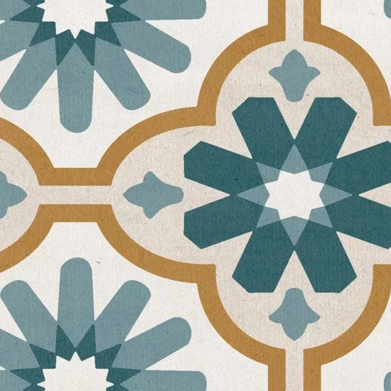 Carrelage Chevron Patchwork Color Gauche 9x20,5 cm - détail du carreau 10