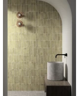 Carrelage Sabbia Weald Green 6,5x20 cm - vue d’ambiance