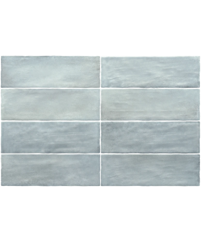 Carrelage Sabbia Storm Blue 6,5x20 cm - détail du carreau 2