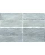 Carrelage Sabbia Storm Blue 6,5x20 cm - détail du carreau 2