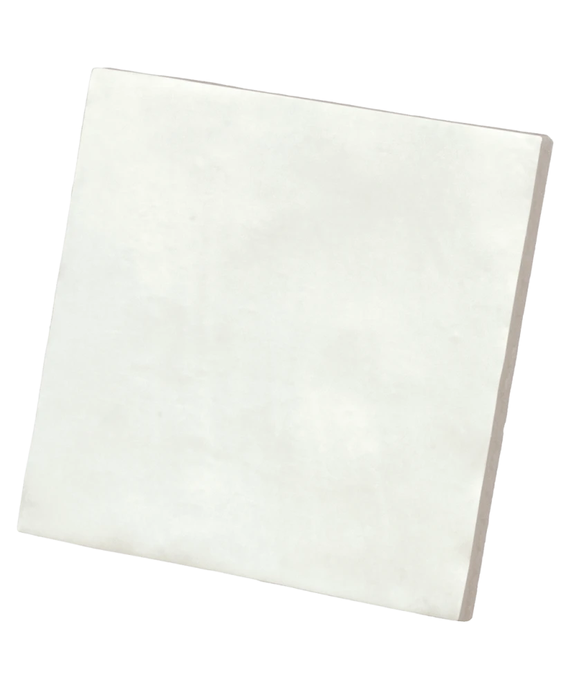 Carrelage Sabbia Silica White 10x10 cm - détail du carreau