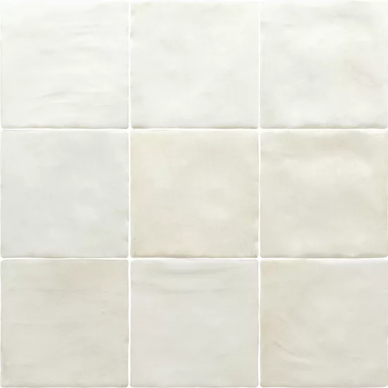 Carrelage Sabbia Silica White 10x10 cm - détail du carreau 2