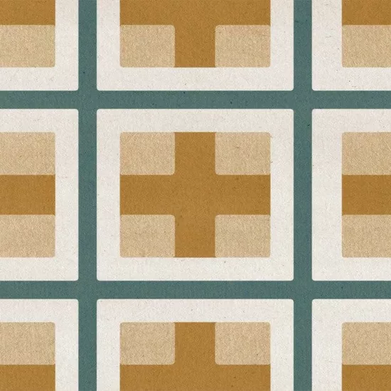 Carrelage Chevron Patchwork Color Gauche 9x20,5 cm - détail du carreau 12