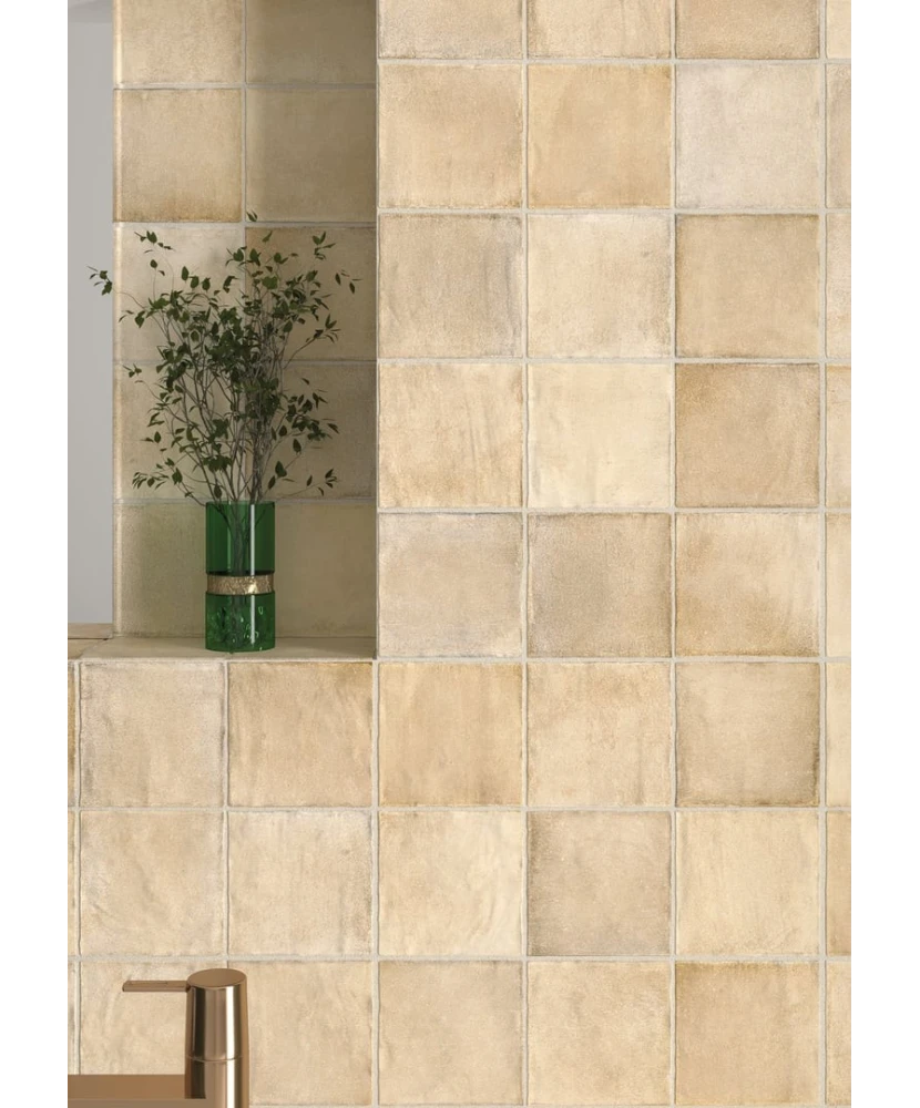 Carrelage Sabbia Arena 10x10 cm - vue d’ambiance 2