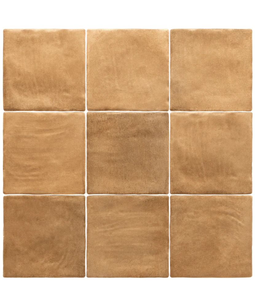 Carrelage Sabbia Terracotta 10x10 cm - détail du carreau 2