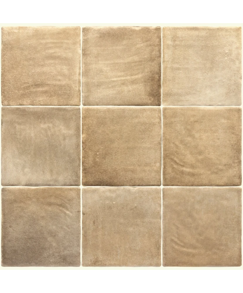 Carrelage Sabbia Cinnamon 10x10 cm - détail du carreau 2