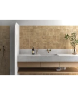 Carrelage Sabbia Cinnamon 10x10 cm - vue d’ambiance