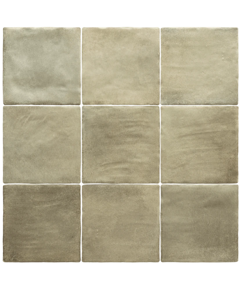 Carrelage Sabbia Weald Green 10x10 cm - détail du carreau 2