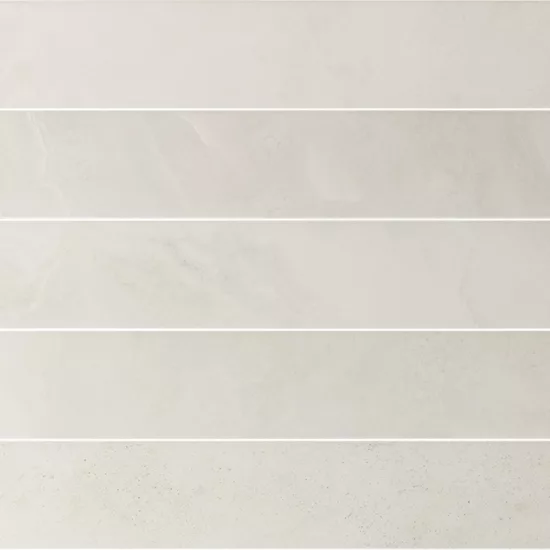Carrelage Marmoris White 7,5x60 cm - détail du carreau 2