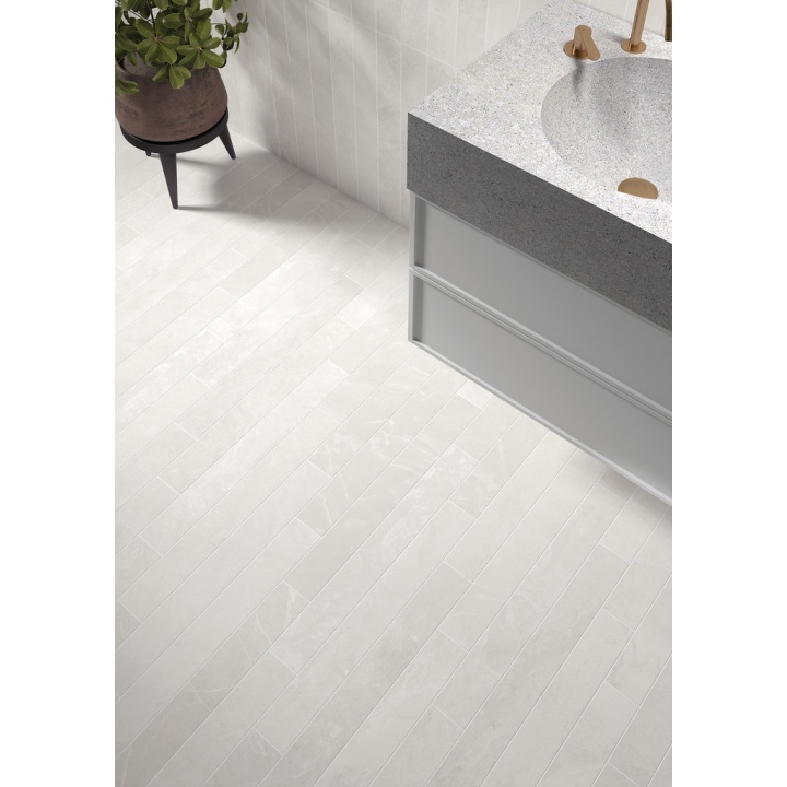 Marmoris White 7.5x60 cm - carrelage NAIS - image 4