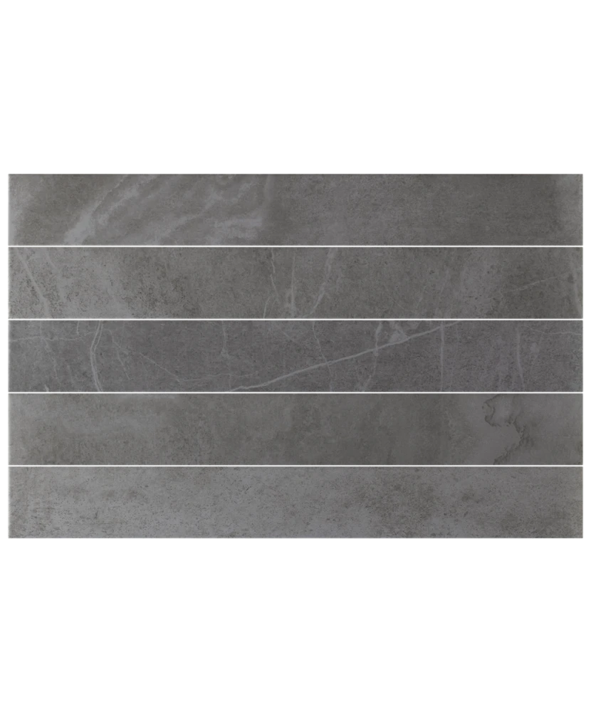 Carrelage Marmoris Anthracite 7,5x60 cm - détail du carreau 2