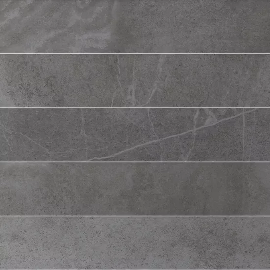 Carrelage Marmoris Anthracite 7,5x60 cm - détail du carreau 2