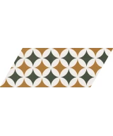 Carrelage Chevron Patchwork Color Gauche 9x20,5 cm - détail du carreau 16
