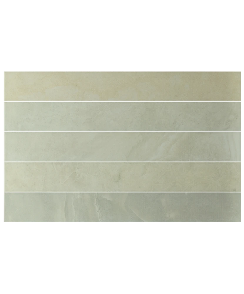 Carrelage Marmoris Matcha 7,5x60 cm - détail du carreau 2