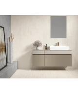 Carrelage Stonella Bone 7,5x60 cm - vue d’ambiance