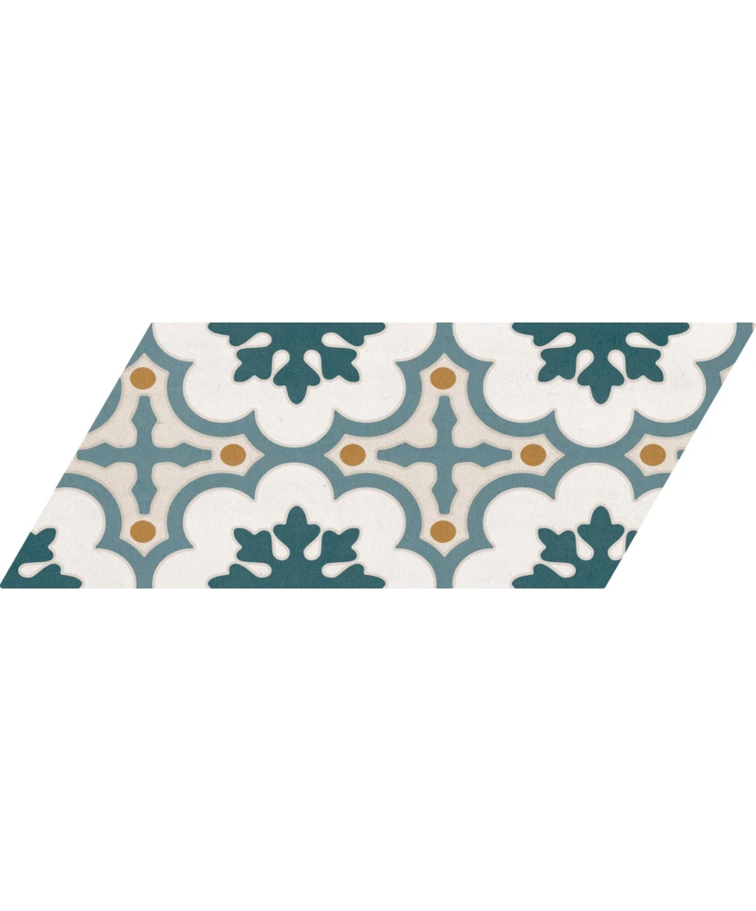 Carrelage Chevron Patchwork Color Gauche 9x20,5 cm - détail du carreau 18