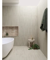 Carrelage Stonella Silver Breeze 7,5x60 cm - vue d’ambiance
