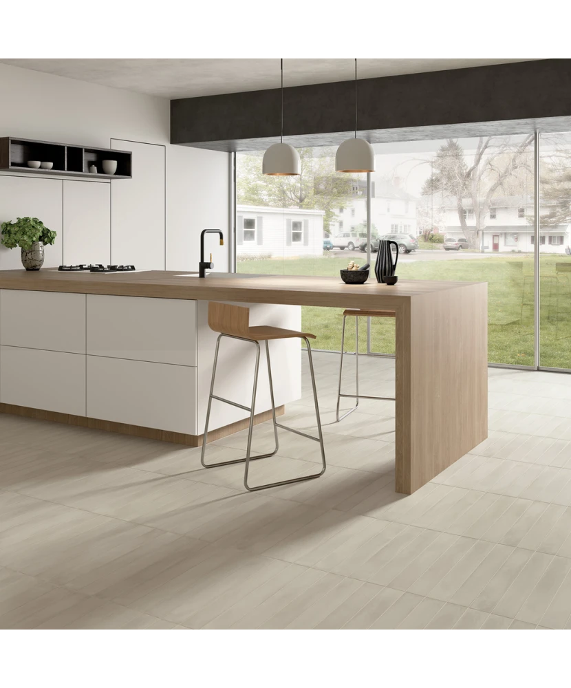 Carrelage Stonella Silver Breeze 7,5x60 cm - vue d’ambiance 2