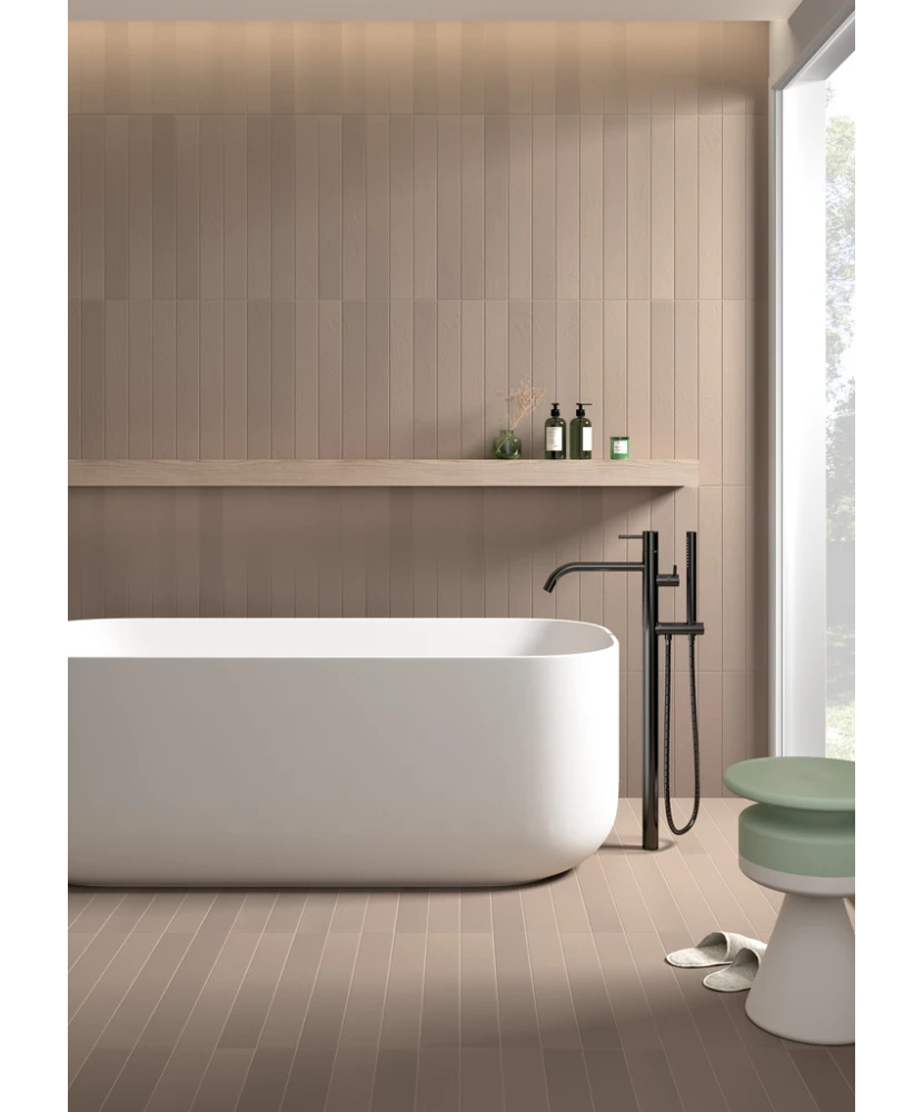 Carrelage Earth Cashmere 7,5x60 cm - vue d’ambiance 2
