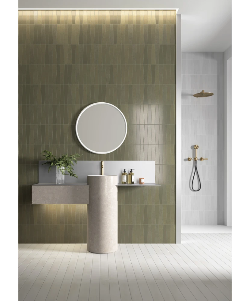 Carrelage Bamboo Arena 5,6x22,4 cm - vue d’ambiance 2