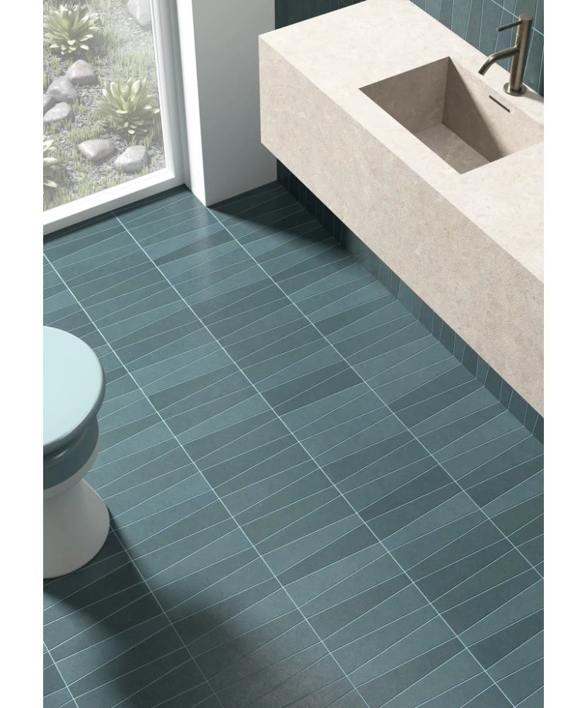 Carrelage Bamboo Oceano 5,6x22,4 cm - vue d’ambiance