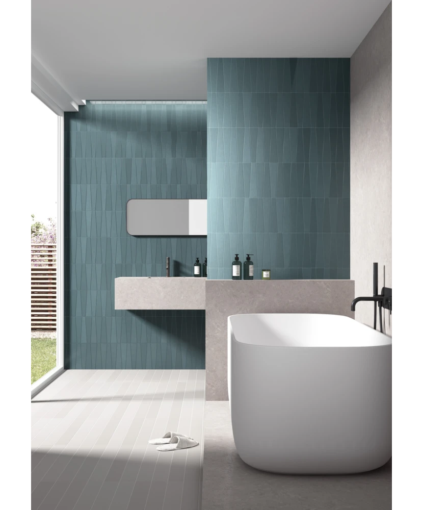 Carrelage Bamboo Oceano 5,6x22,4 cm - vue d’ambiance 2