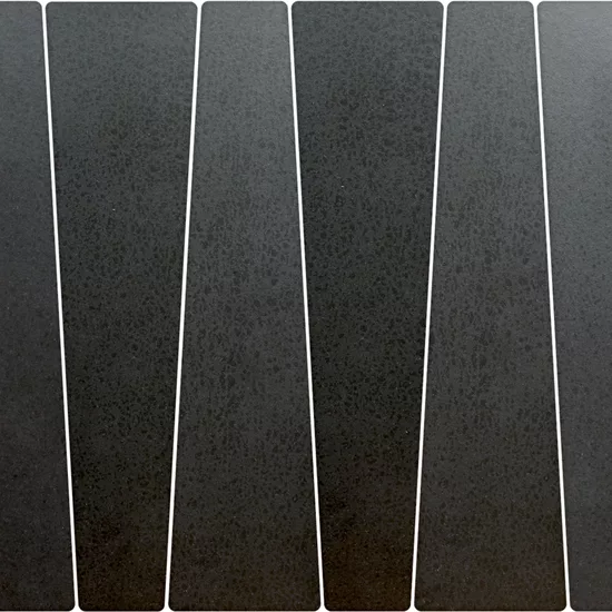 Carrelage Bamboo Antracita 5,6x22,4 cm - détail du carreau 2