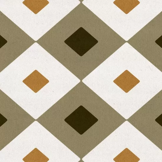 Carrelage Chevron Patchwork Color Gauche 9x20,5 cm - détail du carreau 27