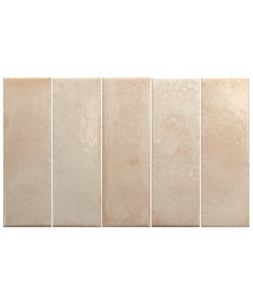 Carrelage Bohemian Peach 6x18,6 cm - détail du carreau 2