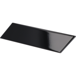 Chevron Wall Black Izquierdo 18.6x5.2 cm - carrelage NAIS