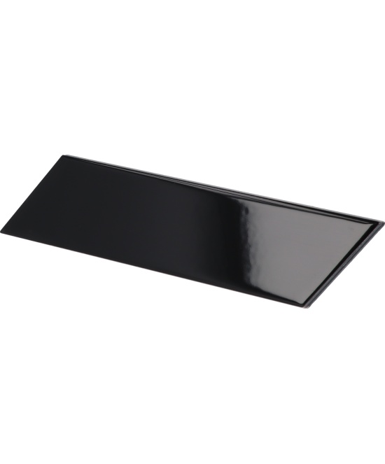 Chevron Wall Black Izquierdo 18.6x5.2 cm - carrelage NAIS