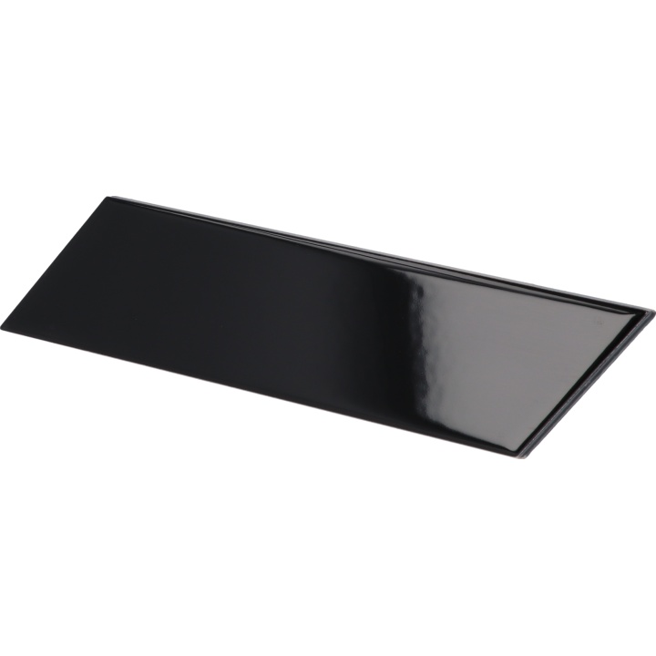 Chevron Wall Black Izquierdo 18.6x5.2 cm - carrelage NAIS