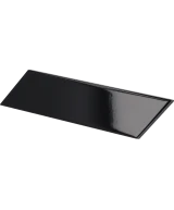 Carrelage Chevron Wall Black Gauche 18,6x5,2 cm - détail du carreau