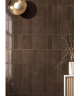 Carrelage Bohemian Coffee Quartz 6x18,6 cm - vue d’ambiance