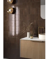 Carrelage Bohemian Coffee Quartz 6x18,6 cm - vue d’ambiance 2