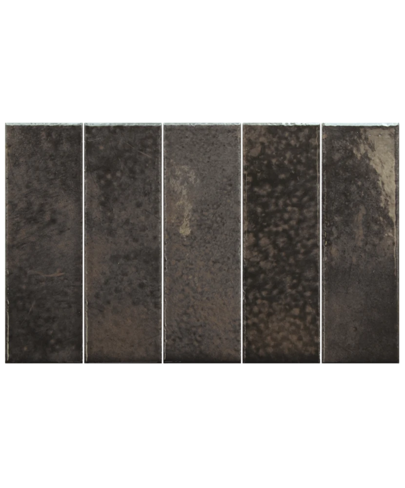 Carrelage Bohemian Charcoal 6x18,6 cm - détail du carreau 2