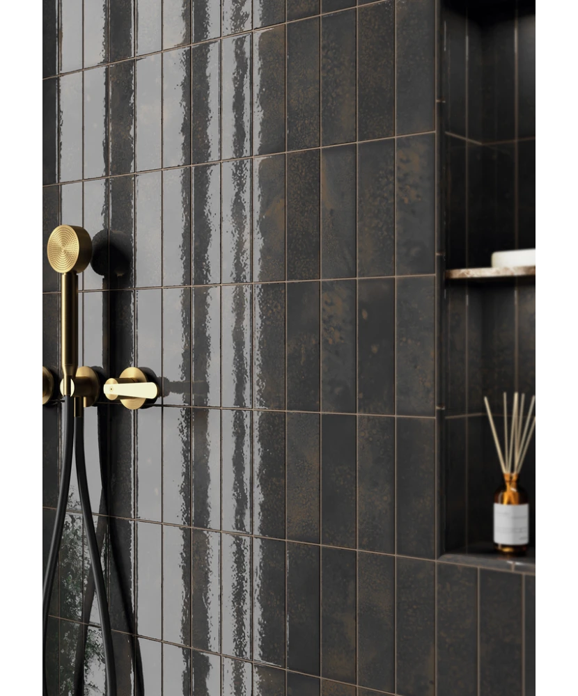 Carrelage Bohemian Charcoal 6x18,6 cm - vue d’ambiance 2