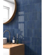 Carrelage Bohemian Dark Blue 6x18,6 cm - vue d’ambiance