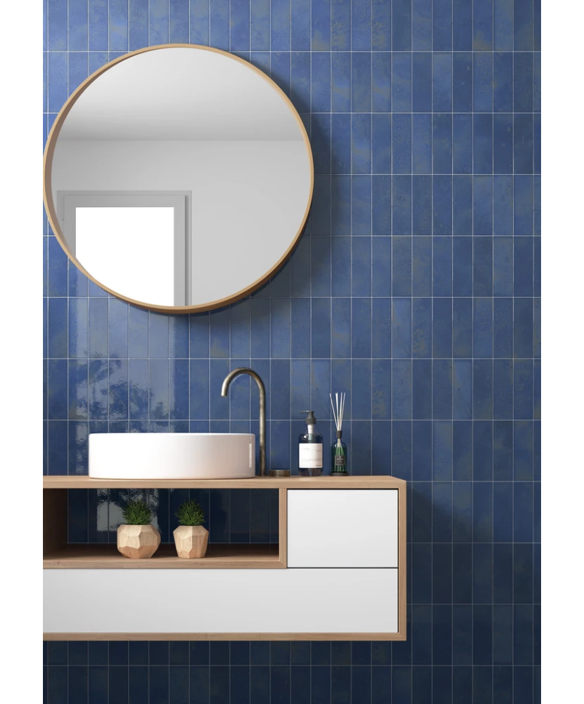 Carrelage Bohemian Dark Blue 6x18,6 cm - vue d’ambiance 2