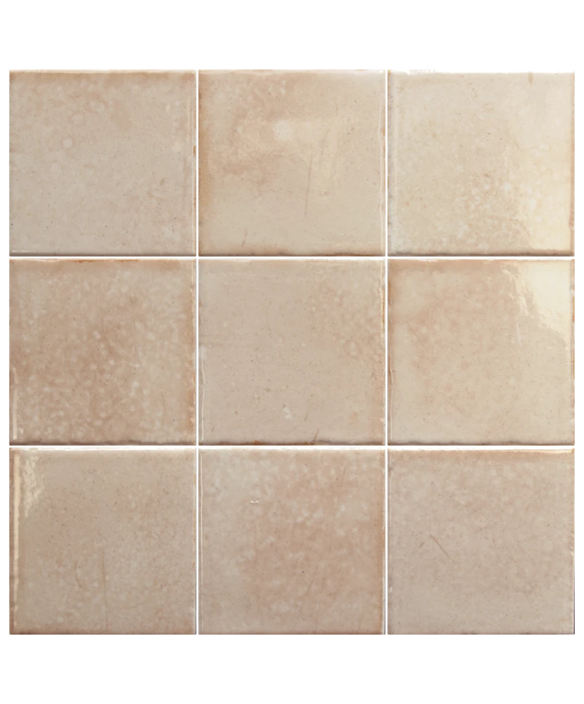 Carrelage Bohemian Peach 10x10 cm - détail du carreau 2