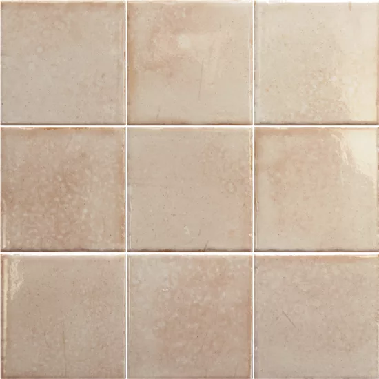 Carrelage Bohemian Peach 10x10 cm - détail du carreau 2