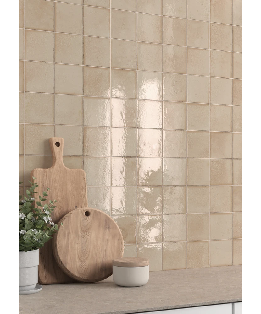 Carrelage Bohemian Peach 10x10 cm - vue d’ambiance