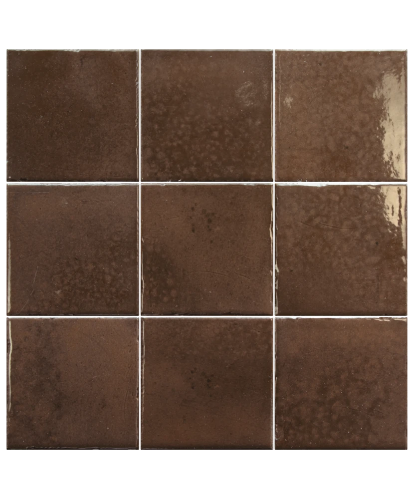 Carrelage Bohemian Coffee Quartz 10x10 cm - détail du carreau 2