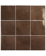 Carrelage Bohemian Coffee Quartz 10x10 cm - détail du carreau 2