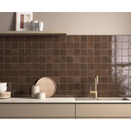 Bohemian Coffee Quartz 10x10 cm - carrelage NAIS - image 3