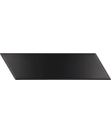 Carrelage Chevron Wall Black Mat Droit 18,6x5,2 cm - détail du carreau 2