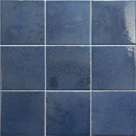 Carrelage Bohemian Dark Blue 10x10 cm - détail du carreau 2