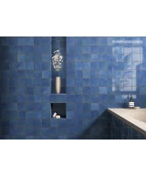 Carrelage Bohemian Dark Blue 10x10 cm - vue d’ambiance