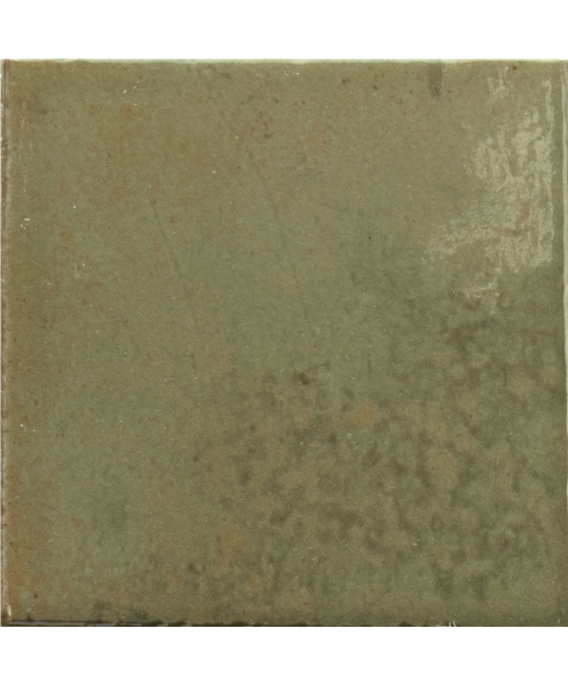 Carrelage Bohemian Bronze Green 10x10 cm - détail du carreau