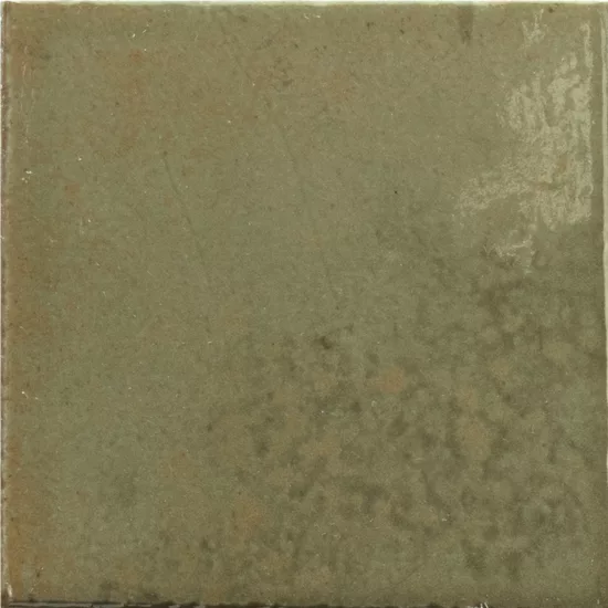 Carrelage Bohemian Bronze Green 10x10 cm - détail du carreau